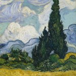 Notebook Wheat Field with Cypresses - Vincent van Gogh