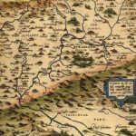 Carnet de însemnări - hartă veche - Transilvania, format mare