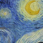 Notebook – Vincent van Gogh – Starry Night (fragment)