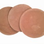 Set 3 farfurii ceramice din lut