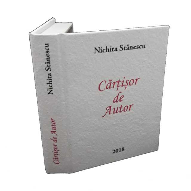 Cartisor de Autor Nichita cutie fata 640px Cărțișor de Autor - Nichita Stănescu, Ediție limitată - Image 3