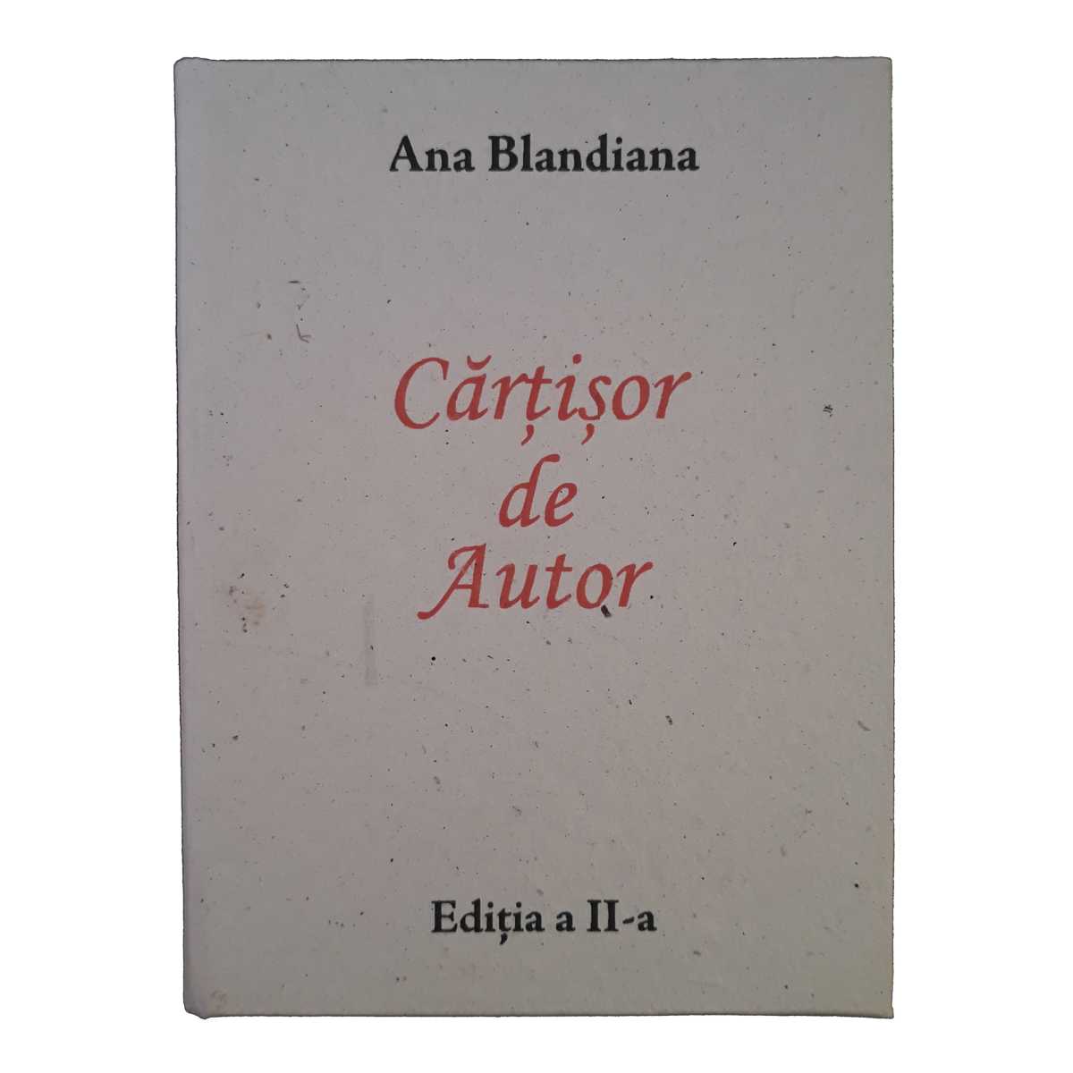 Cartisor de Autor AB carte editia 2019 1200px Cărțișor de Autor - Ana Blandiana (ediția a II-a, în cutie în forma de carte) - Image 1