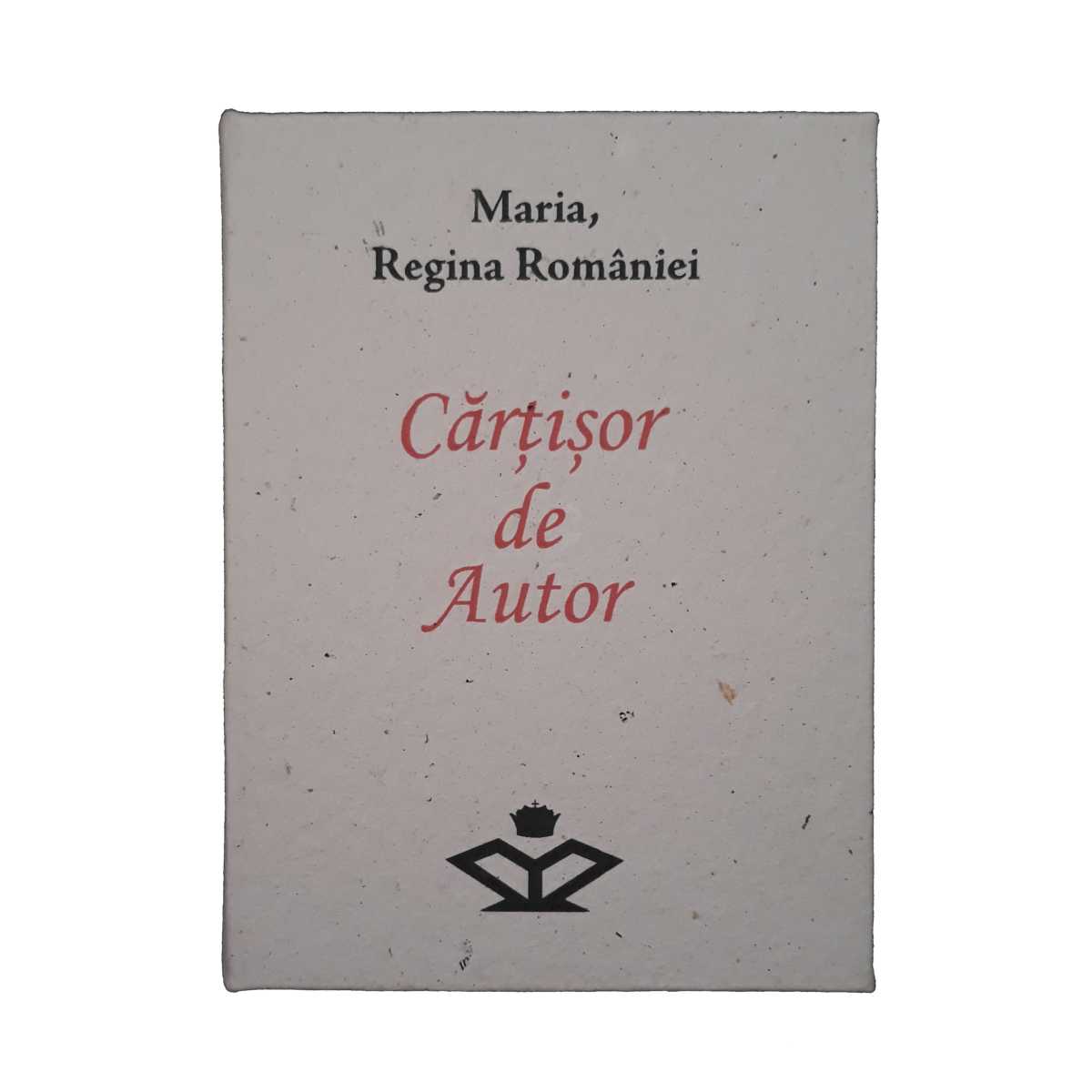 Cartisor de Autor Maria cutie coperta 1200px Cărțișor de Autor – Maria, Regina României (în cutie în formă de carte) - Image 1
