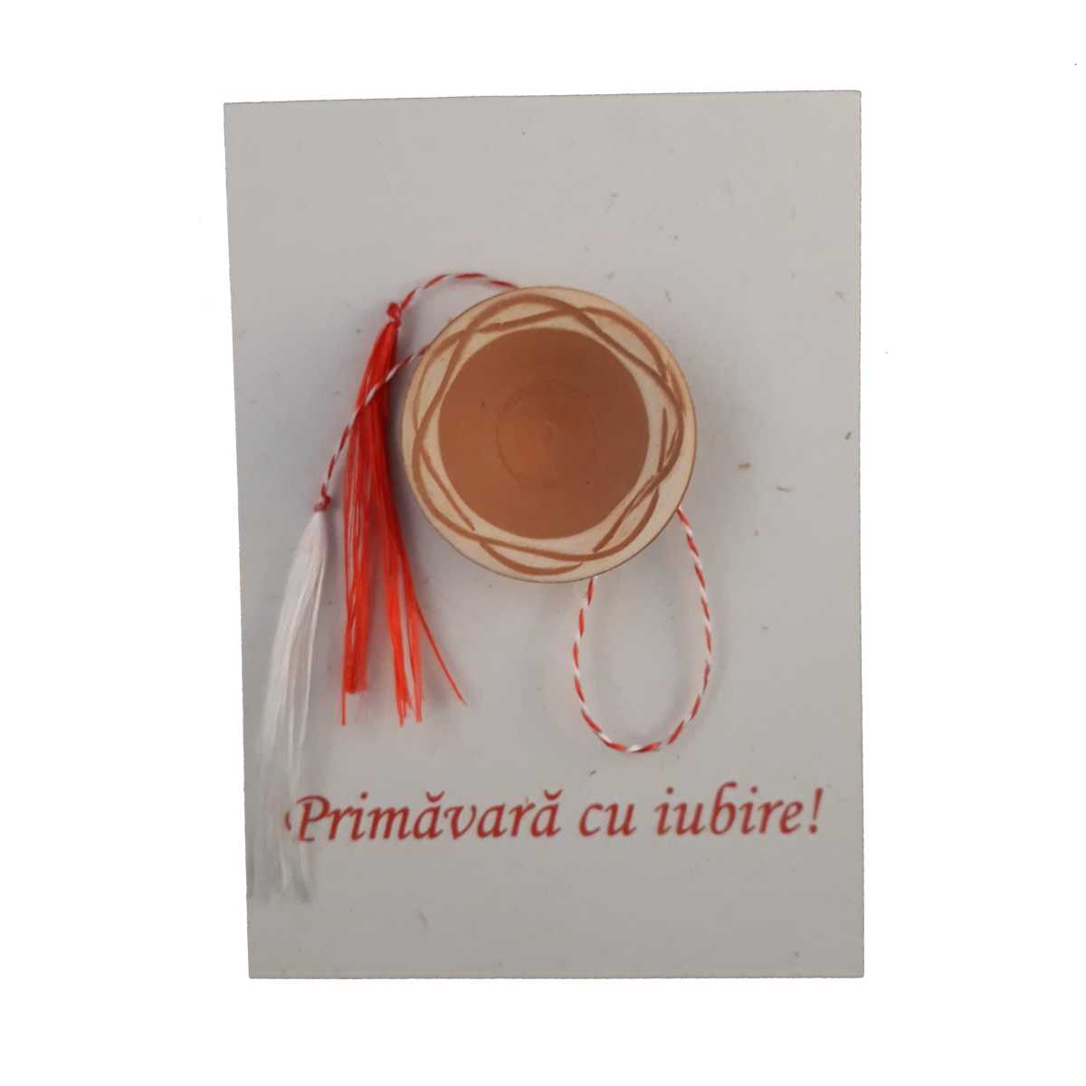 Martisor vas 1200px Mini-vas de lut realizat pe roata olarului - mărţişor rotund din lut - Image 1