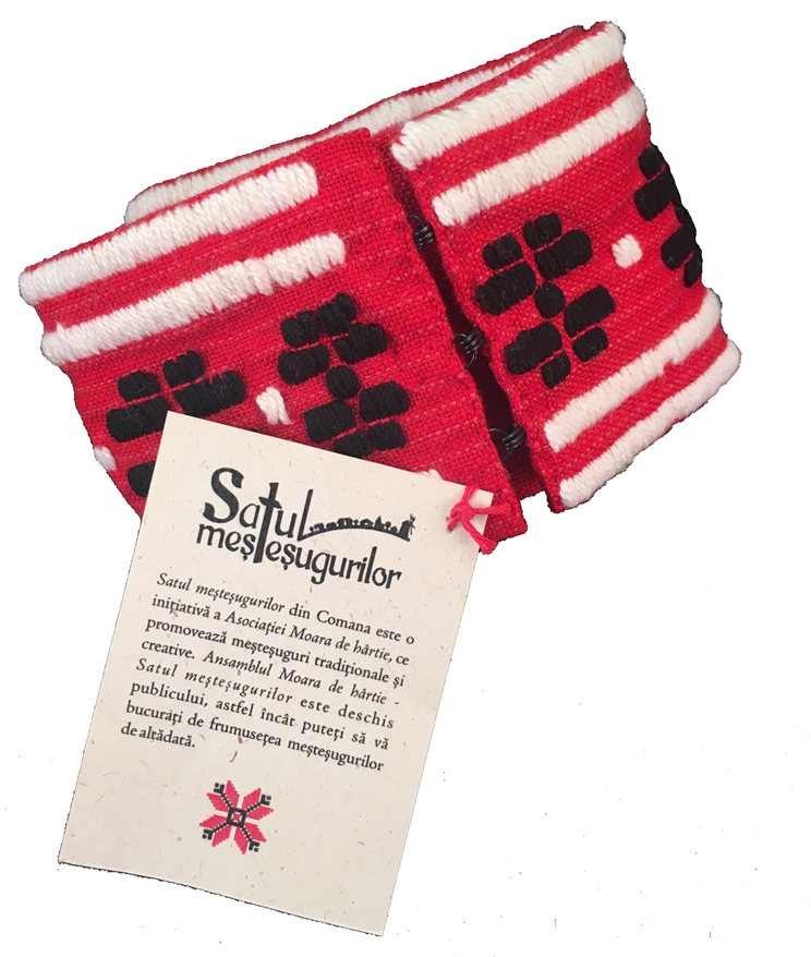 Brau rosu Brâu cu broderie (roşu) - Image 1