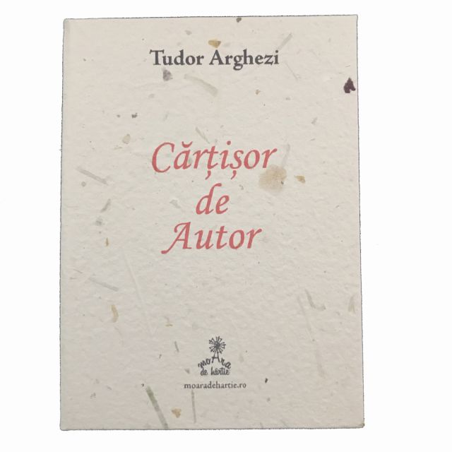 Cartisor de autor TA carte 640px Cărțișor de Autor – Tudor Arghezi (în cutie în formă de carte) - Image 1
