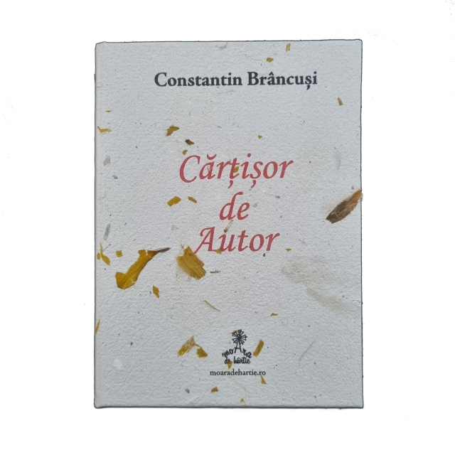 Cartisor de Autor CB cutie 640px Cărțișor de Autor – Constantin Brâncuși (în cutie în formă de carte) - Image 1